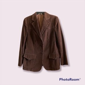 Vintage Western Corduroy Blazer